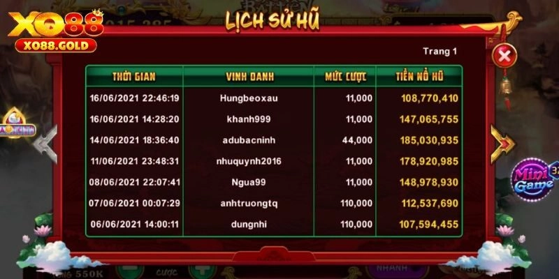 Hướng dẫn quy trình chơi Bát Tiên Quá Hải tại XO88